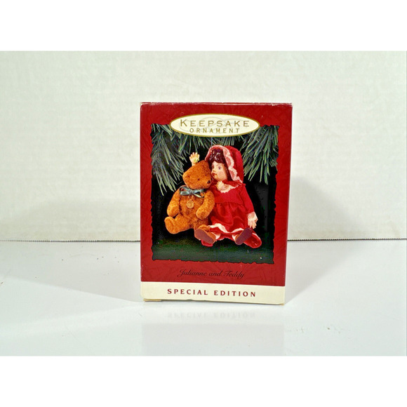 Hallmark Special Edition Keepsake Ornament Julianne And Teddy - Picture 12 of 12